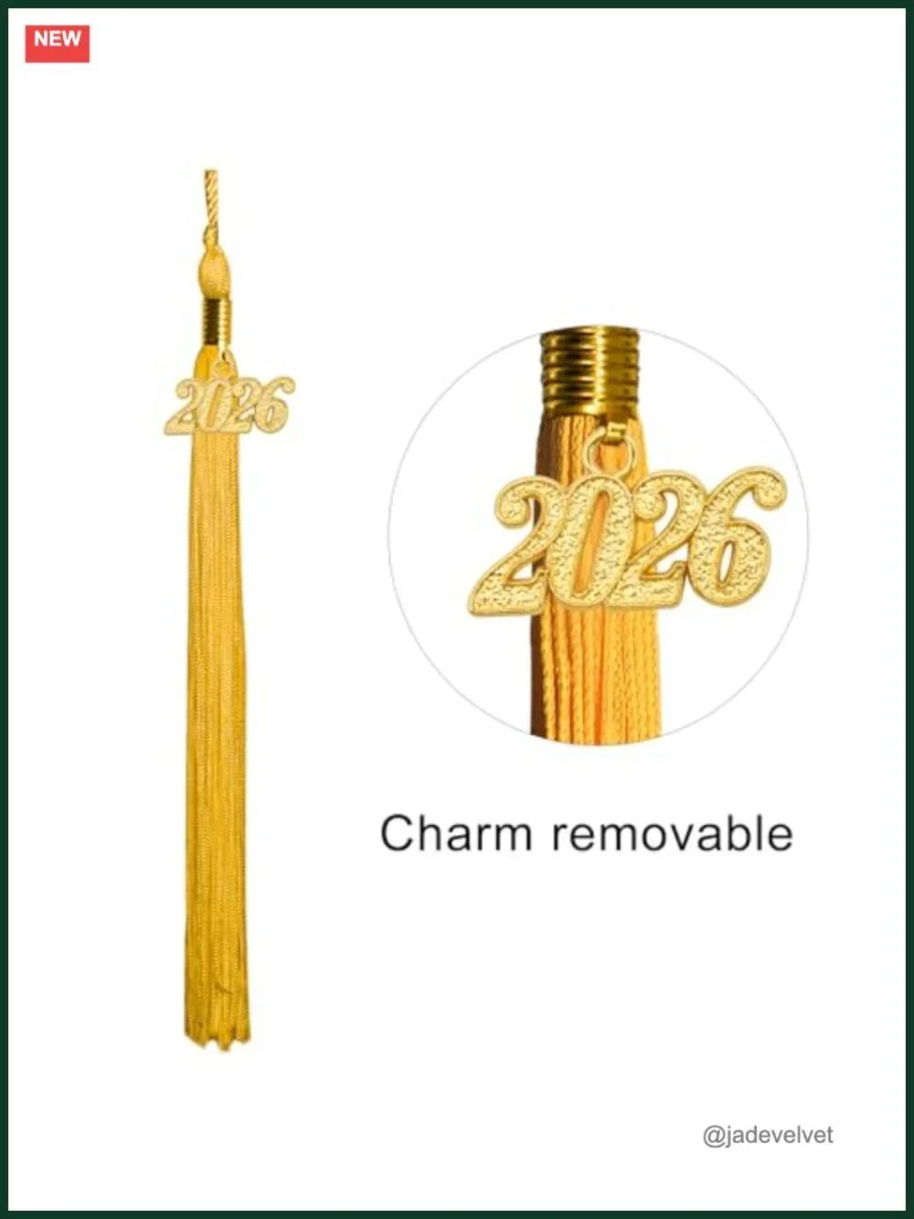 Kindergarten Graduation Cap Gown Stole Set with 2026 Tassel